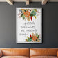 Illustrated Impressions II - Modern Framed Canvas Print