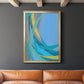 Circulating Flow I - Modern Framed Canvas Print