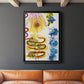 Flower Power I - Modern Framed Canvas Print