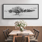 Treeline Sketch I - Floater Framed Canvas Print