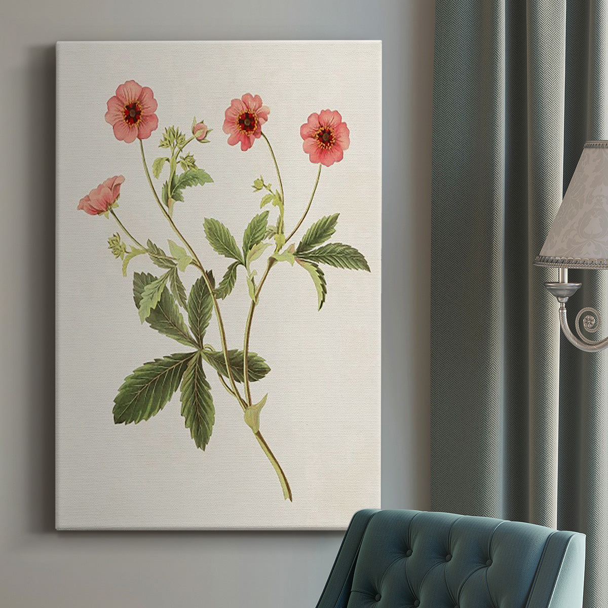 Flowers of the Seasons VIII - Canvas Art Print