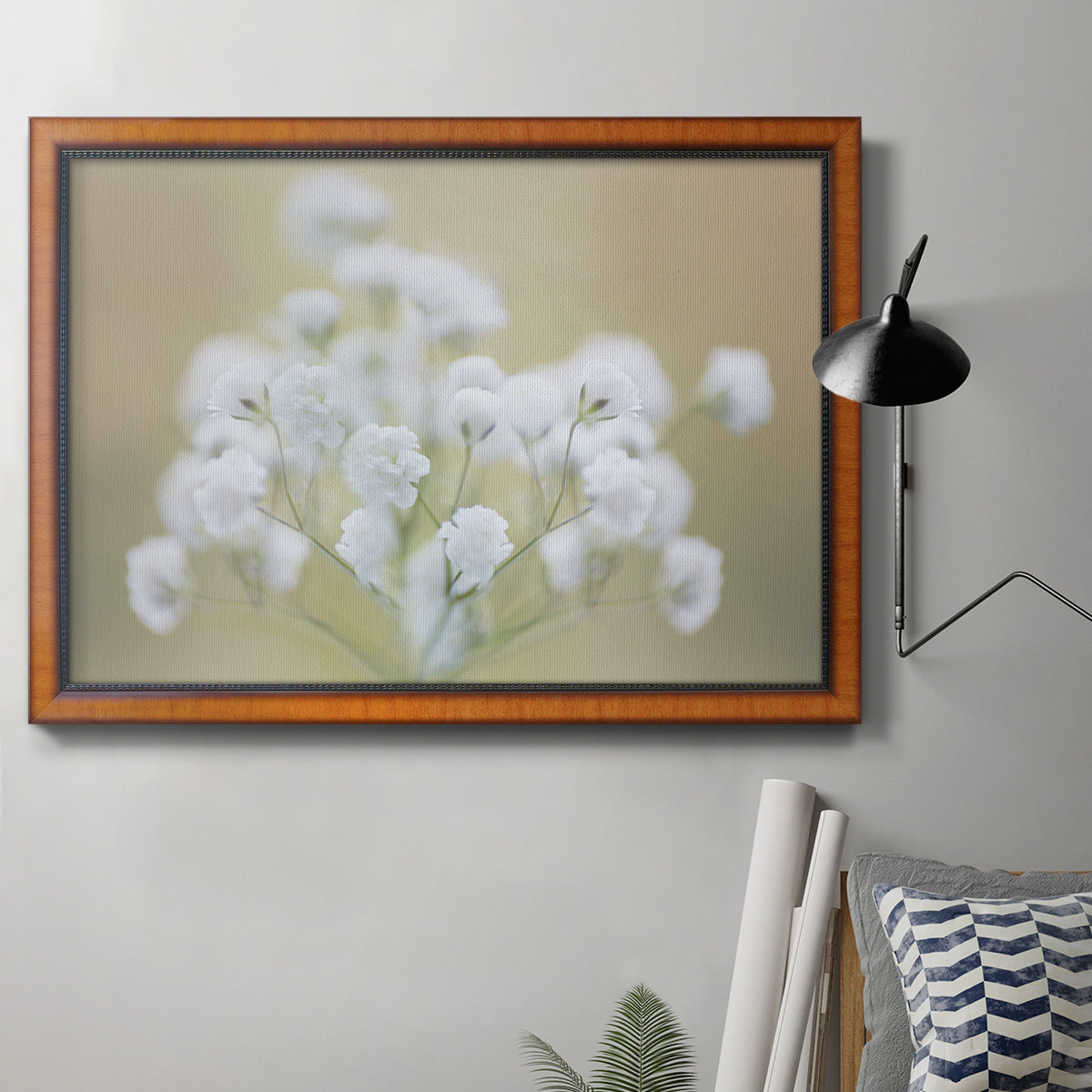 Baby's Breath Study I Premium Framed Canvas- Ready to Hang