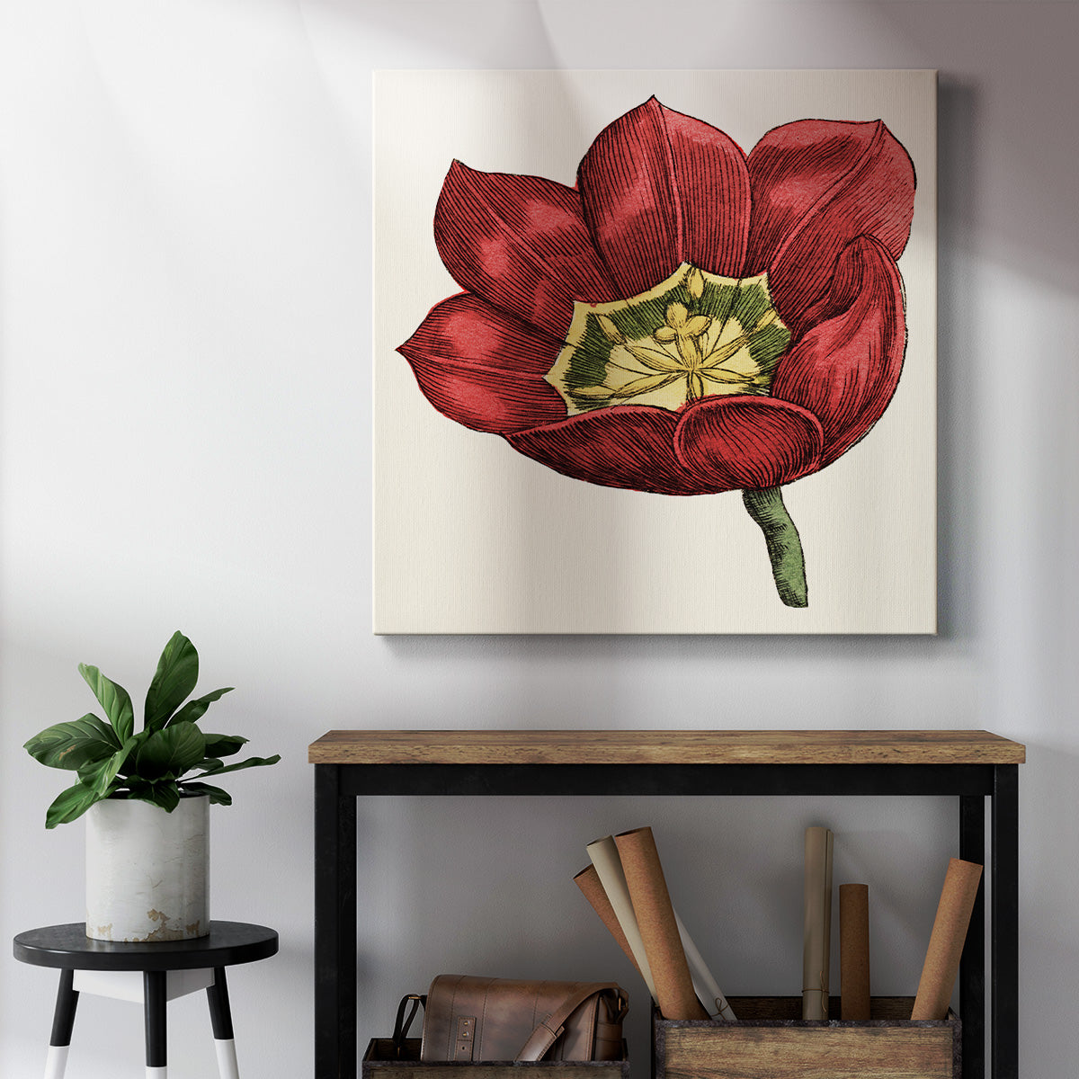 Tulip Garden VIII - Canvas Art Print