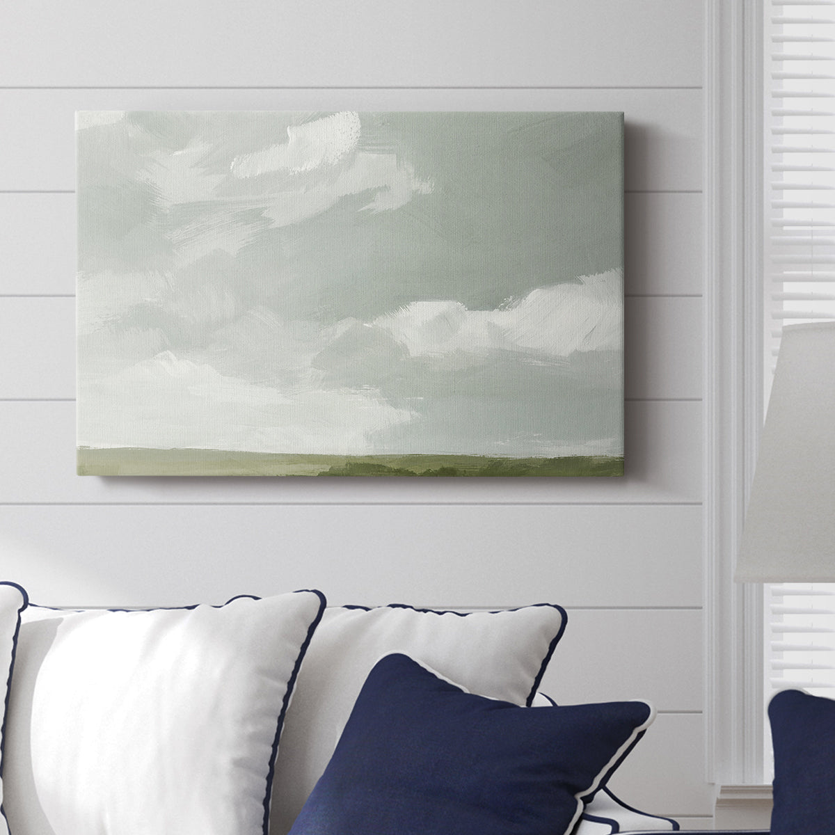 Gray Stone Sky II - Canvas Art Print
