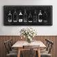 Wine Cellar - Floater Framed Canvas Print