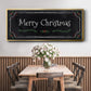 Merry Christmas - Floater Framed Canvas Print
