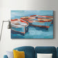 Primary Boats II - Canvas Art Print