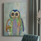 Fantastic Florals Owl - Canvas Art Print