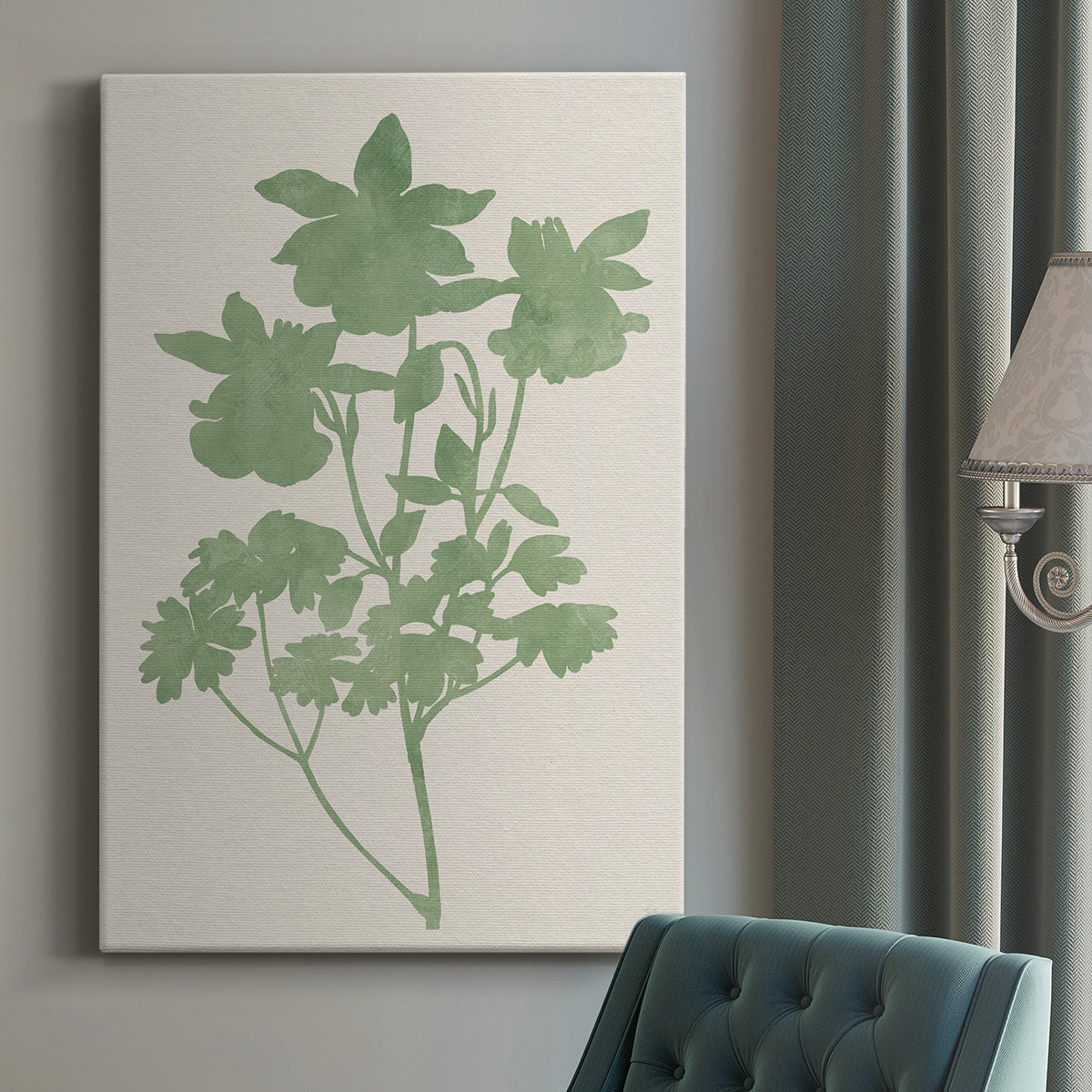 Vintage Garden I Premium Gallery Wrapped Canvas - Ready to Hang