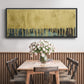 Aquafer II - Floater Framed Canvas Print