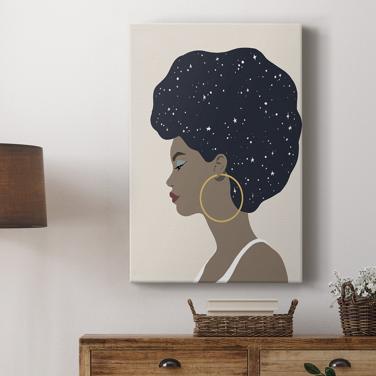 Heavenly Hair I - Canvas Art Print