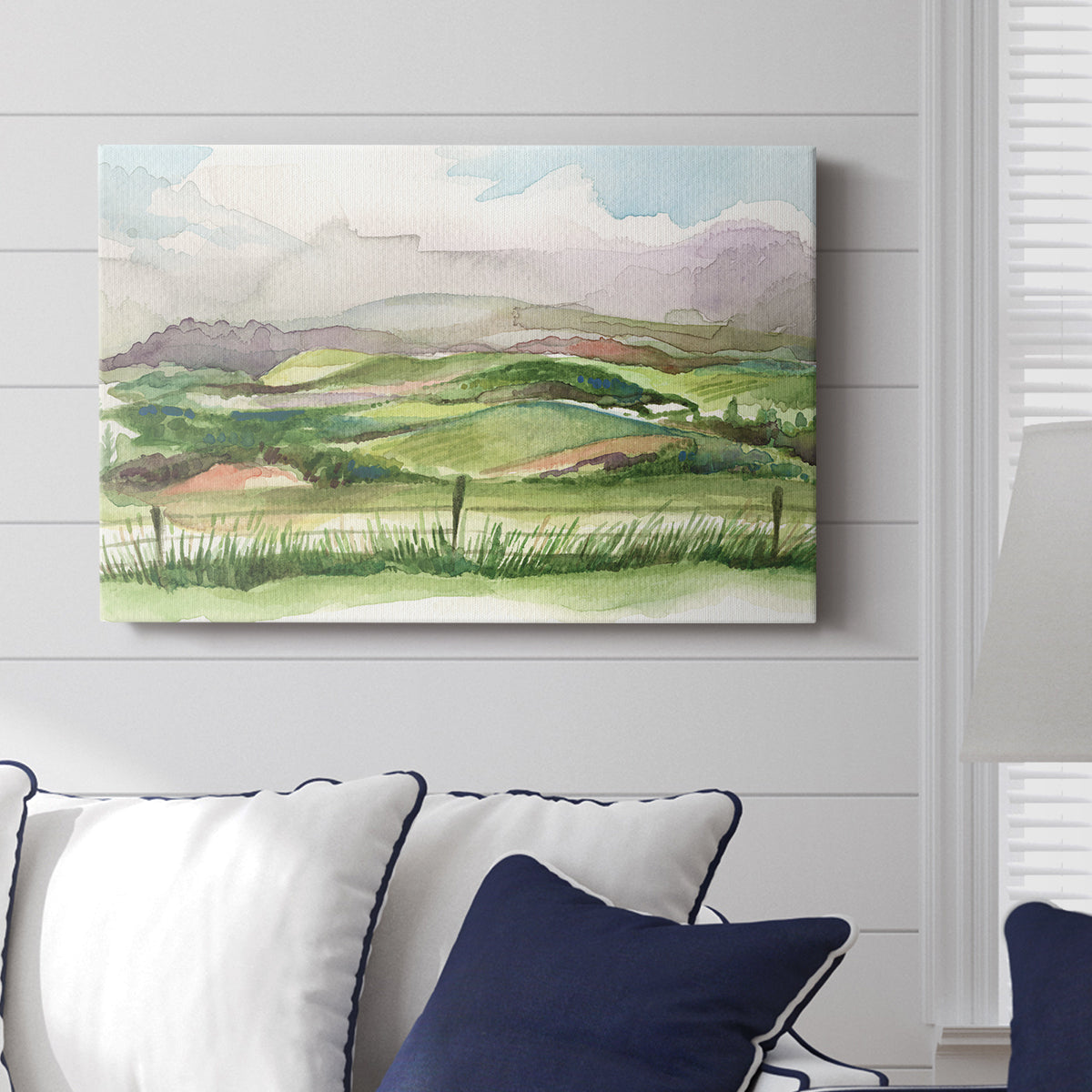 Bennachie Rain II - Canvas Art Print