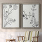 Botanical Study I   - Premium Framed Canvas 2 Piece Set - Ready to Hang