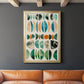 Semi Stack II - Modern Framed Canvas Print