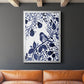 Indigo Song II - Modern Framed Canvas Print