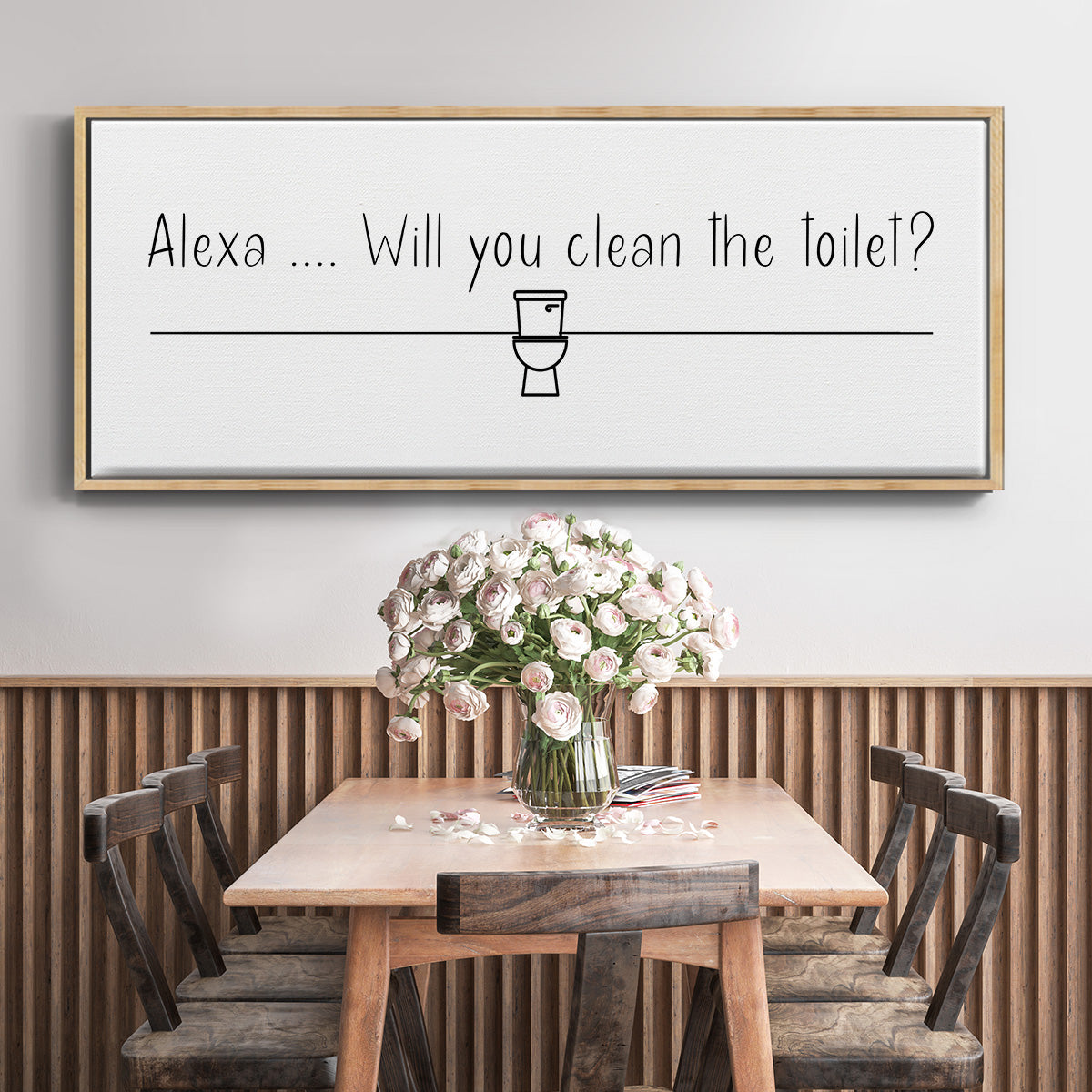 Alexa ... - Floater Framed Canvas Print