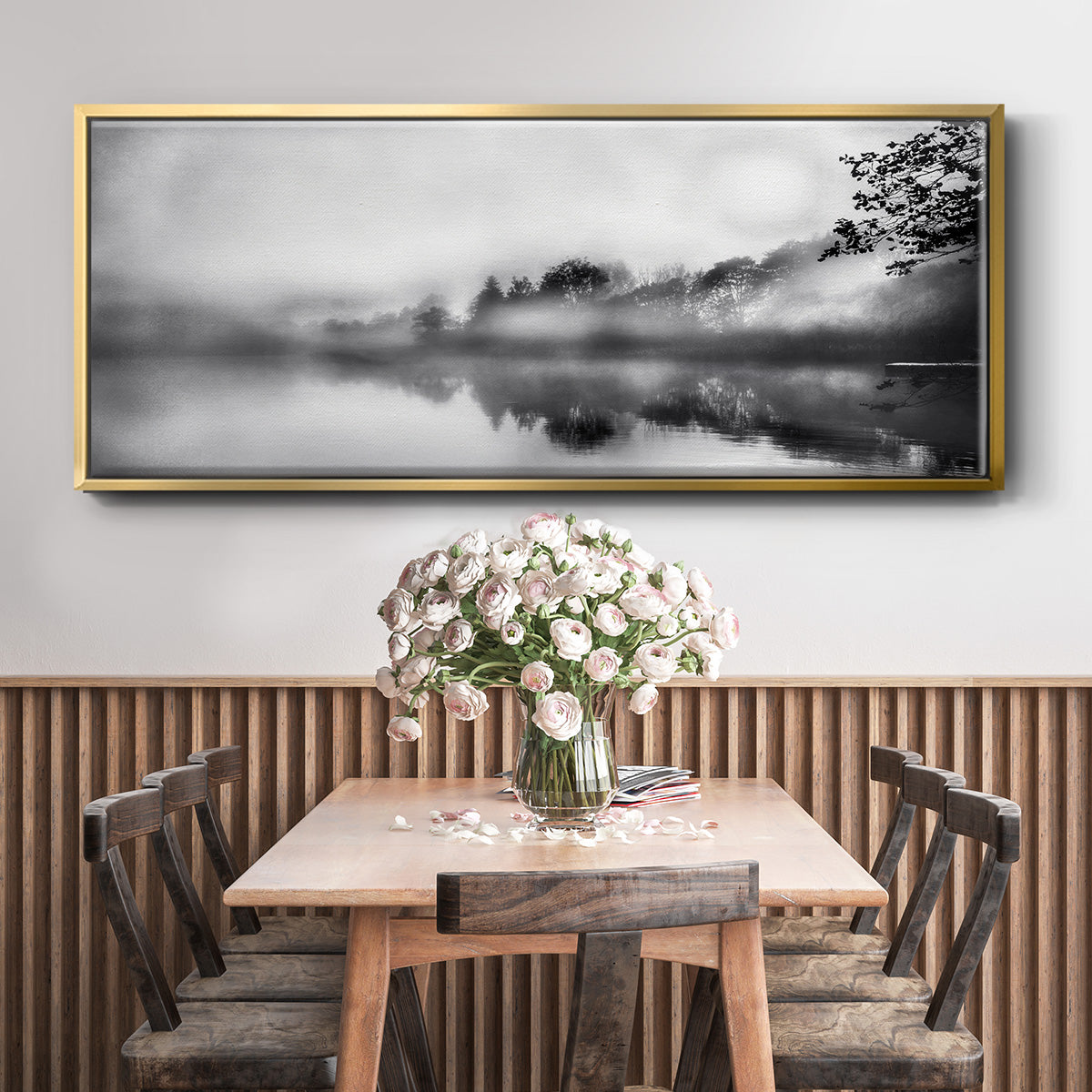 Soft Wonders - Floater Framed Canvas Print