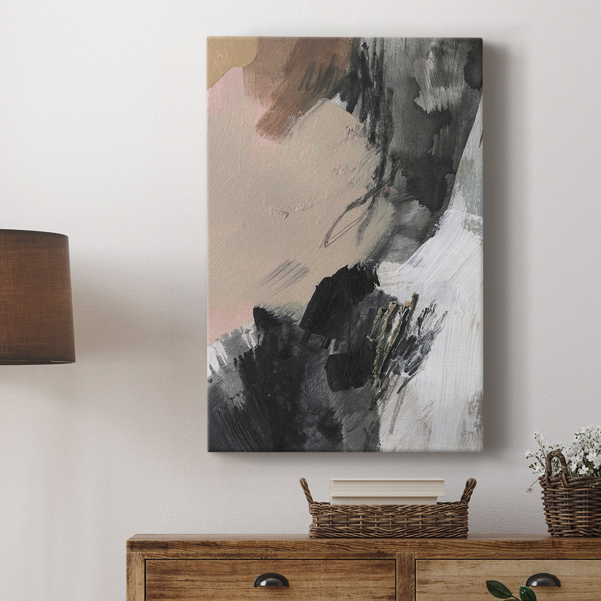 Unbleached Neutrals V - Canvas Art Print