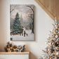Candle of Pale Winter Promise - Canvas Art Print