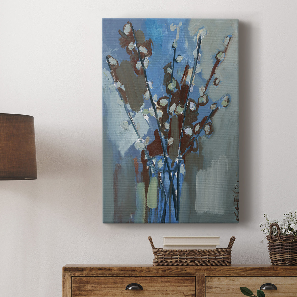Winter Willow I - Canvas Art Print