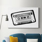 Cassette Sketch Premium Gallery Wrapped Canvas - Ready to Hang