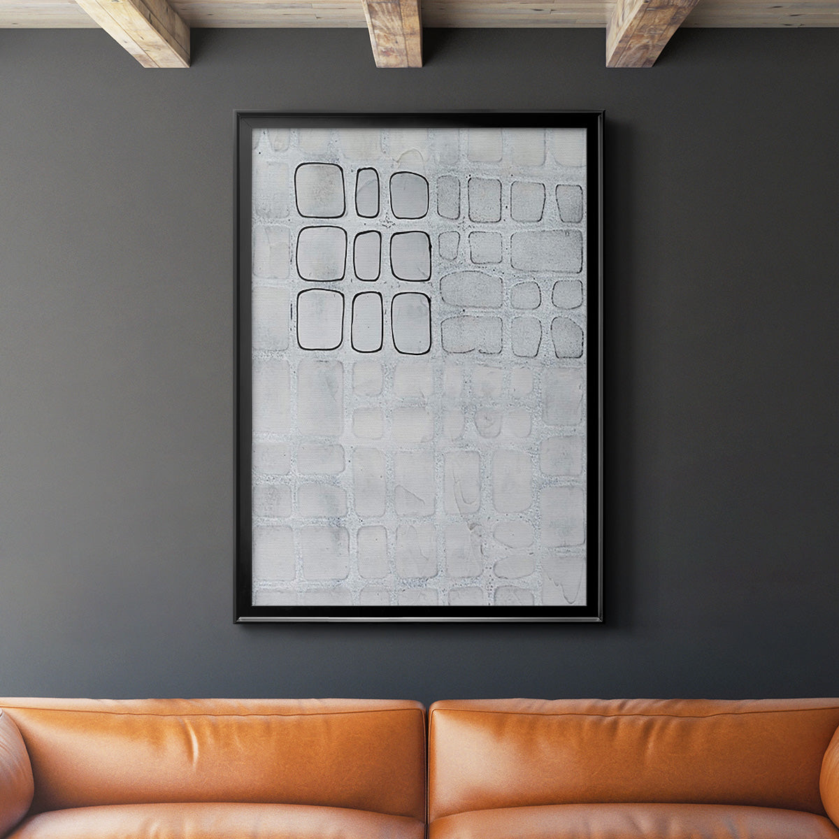 Lumen Colour I - Modern Framed Canvas Print
