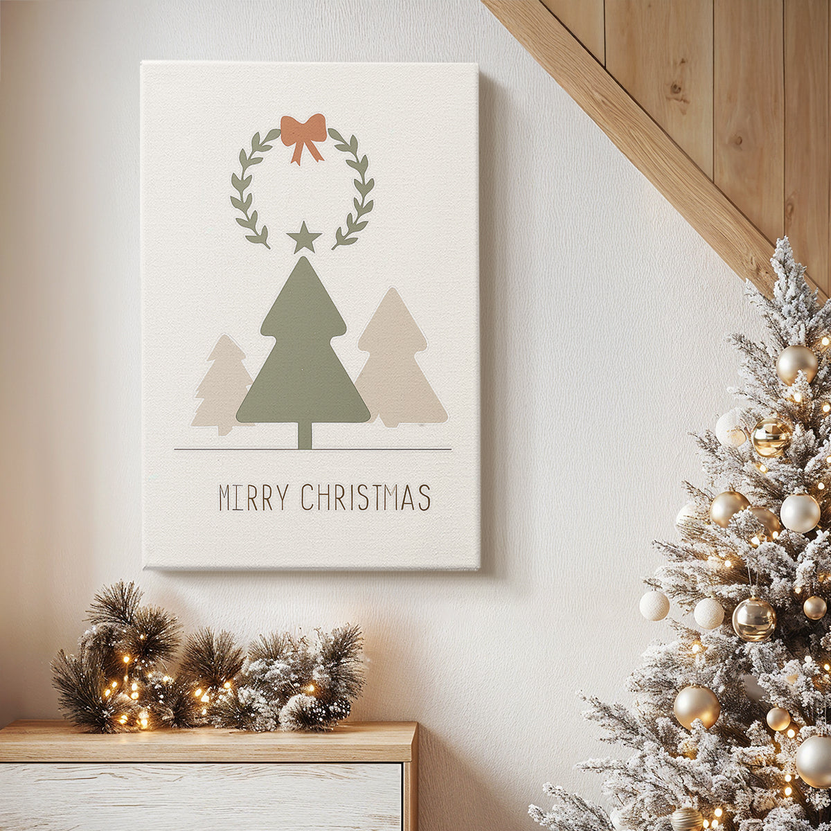 Pearled Carol - Canvas Art Print