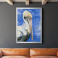 Pelican Pool I - Modern Framed Canvas Print