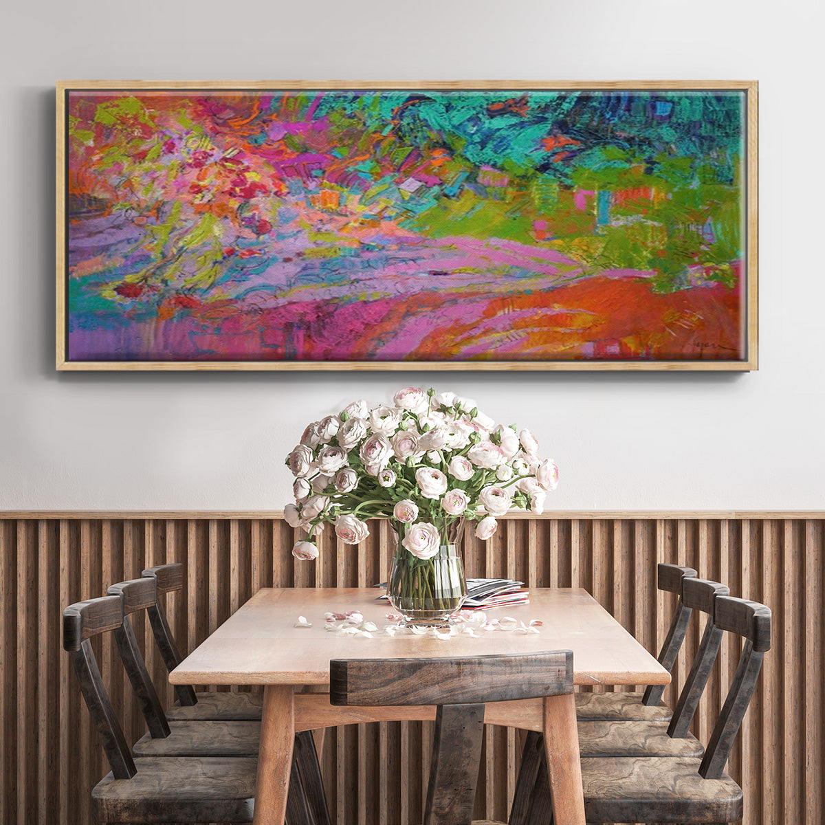 Passion Diva - Floater Framed Canvas Print