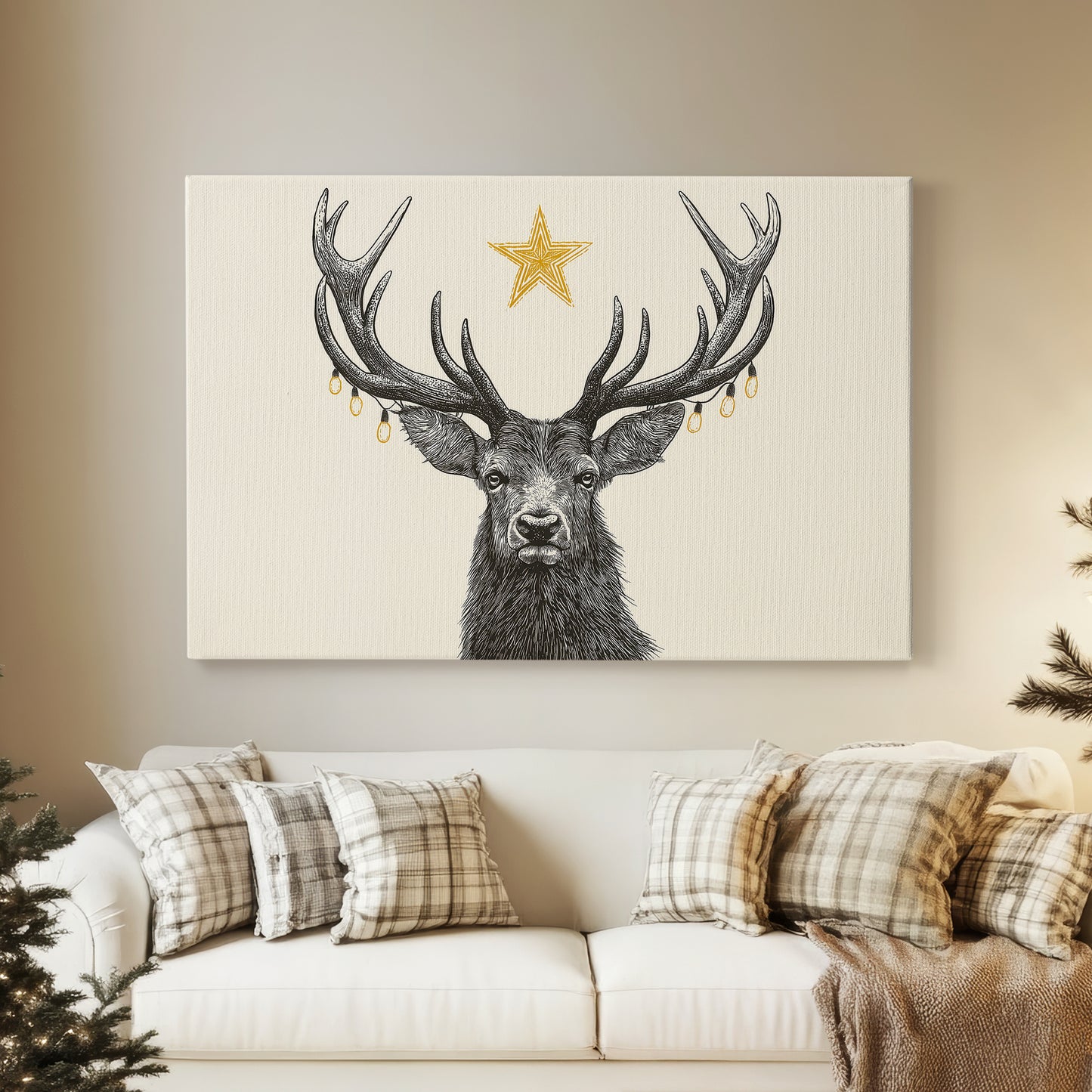 Dawn of Silver Lantern - Canvas Art Print