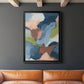 Soft Indigo Atmosphere II - Modern Framed Canvas Print