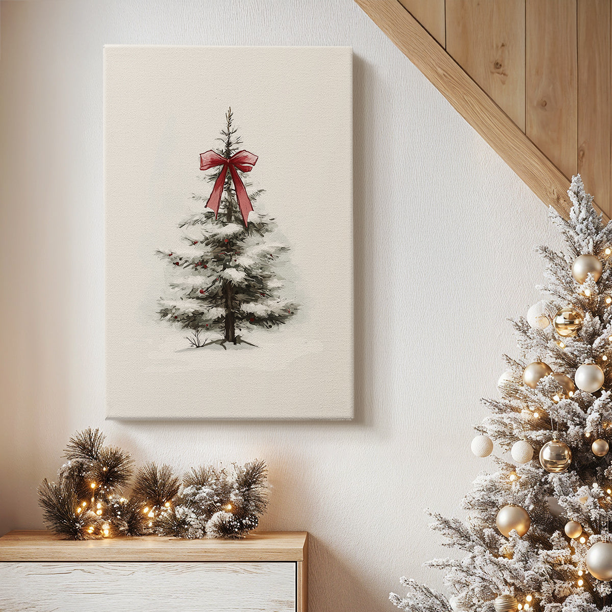 Pearled Lantern Parish - Canvas Art Print