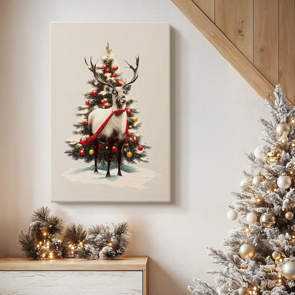 Dawn of Sugar Midwinter - Canvas Art Print