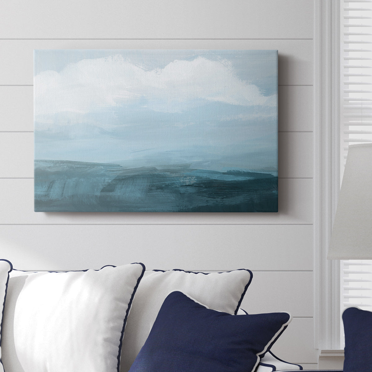 Azure Rising II - Canvas Art Print