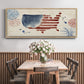 Fourth of July Collection C - Floater Framed Canvas Print