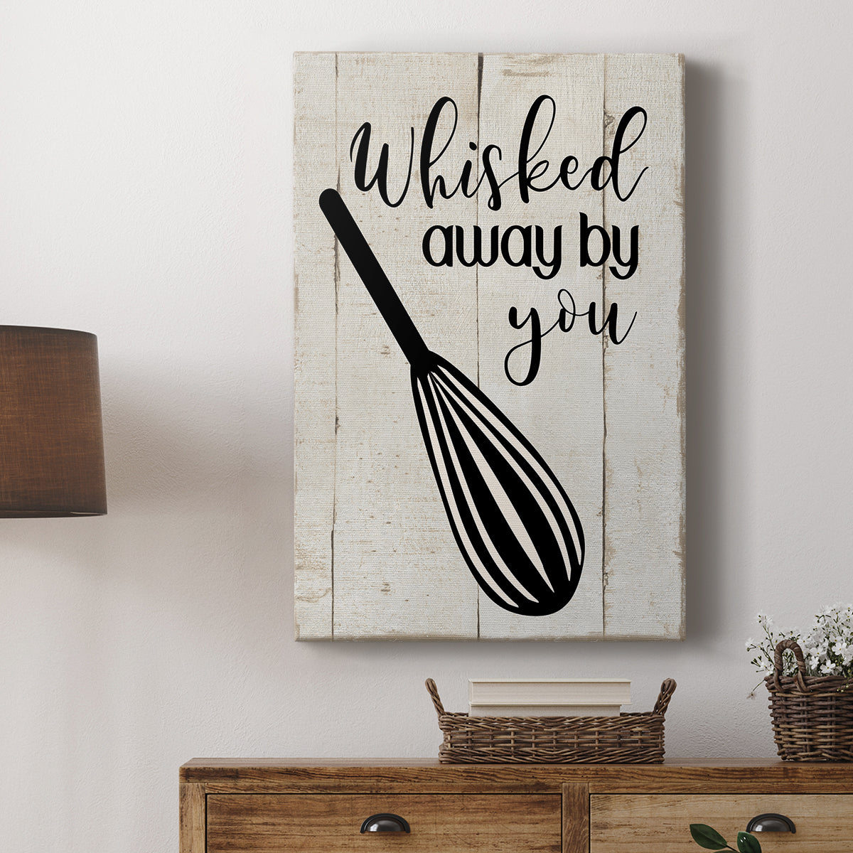 Whisked Away - Canvas Art Print