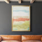 Blushing Sunrise II - Modern Framed Canvas Print