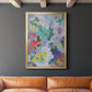 Buckingham Gardens - Modern Framed Canvas Print