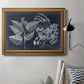 Foliage on Navy III Premium Framed Canvas- Ready to Hang