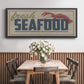 Shoreline Signs I - Floater Framed Canvas Print