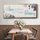 Family Blessing - Floater Framed Canvas Print