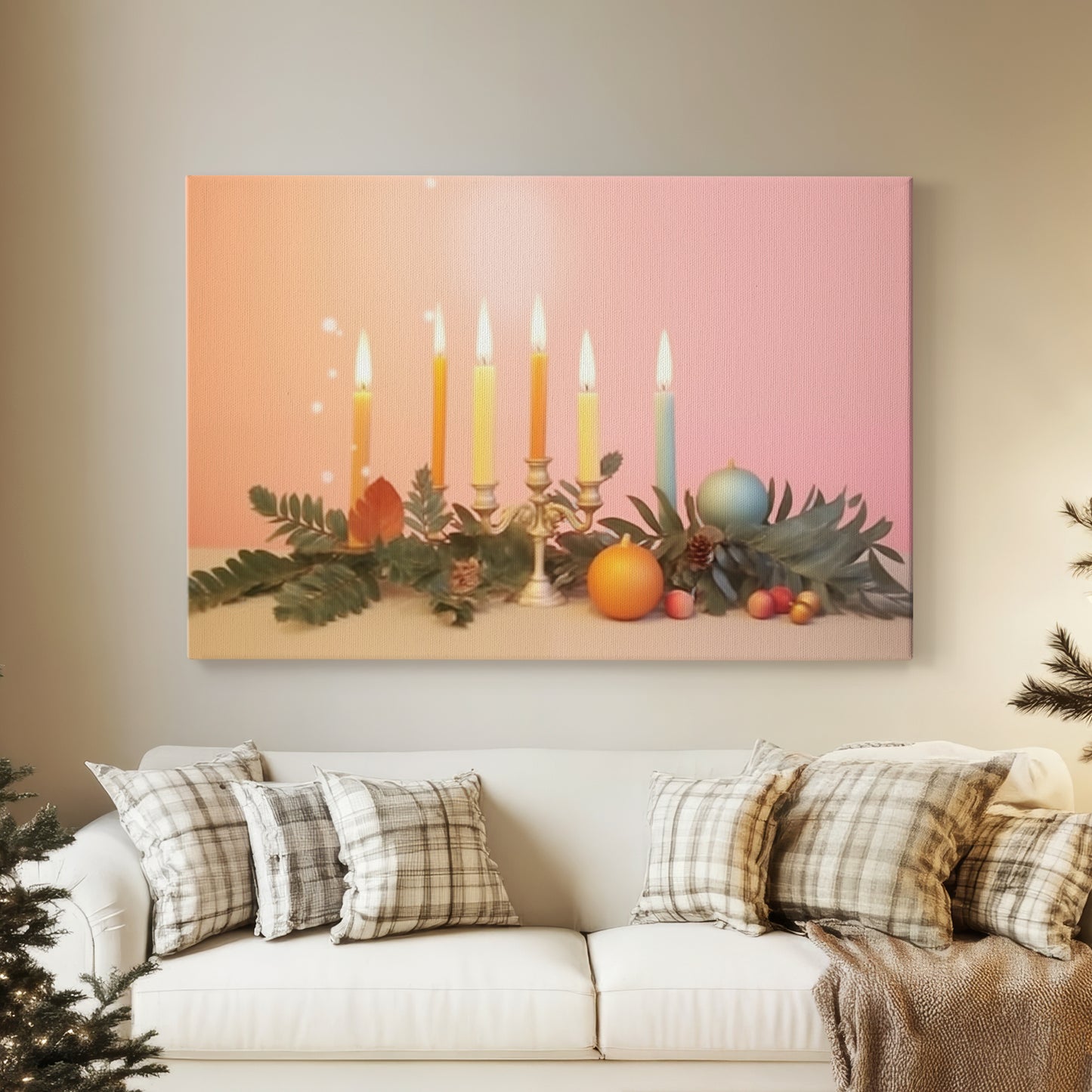 Crimson Serenade - Canvas Art Print
