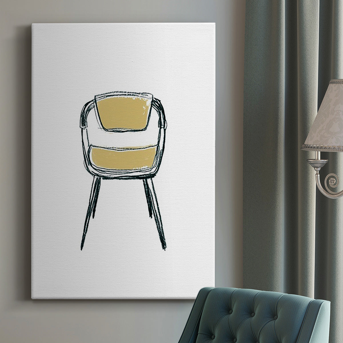 Take a Seat II Premium Gallery Wrapped Canvas - Ready to Hang