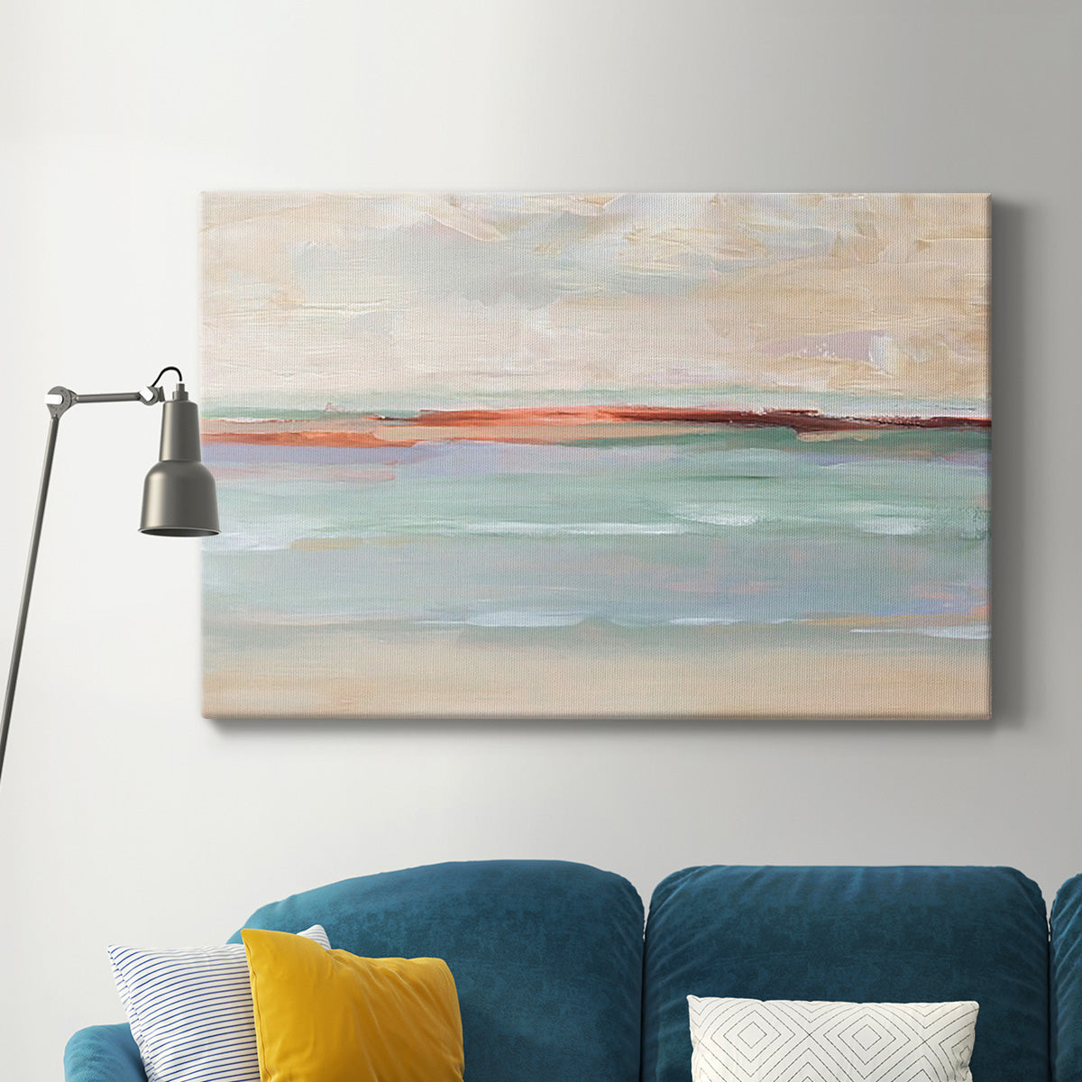 Sienna Horizon I Premium Gallery Wrapped Canvas - Ready to Hang