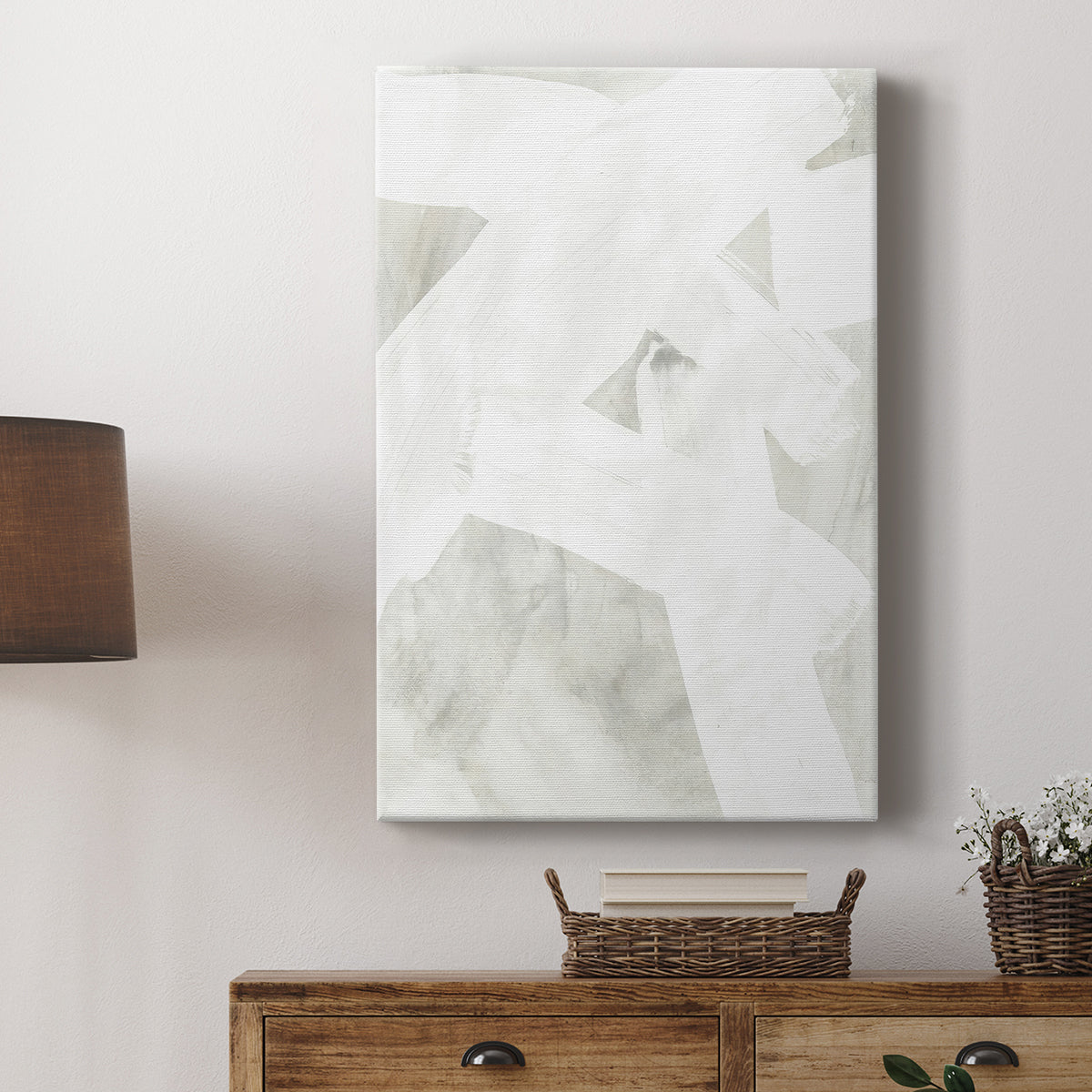 Stone Brush I - Canvas Art Print