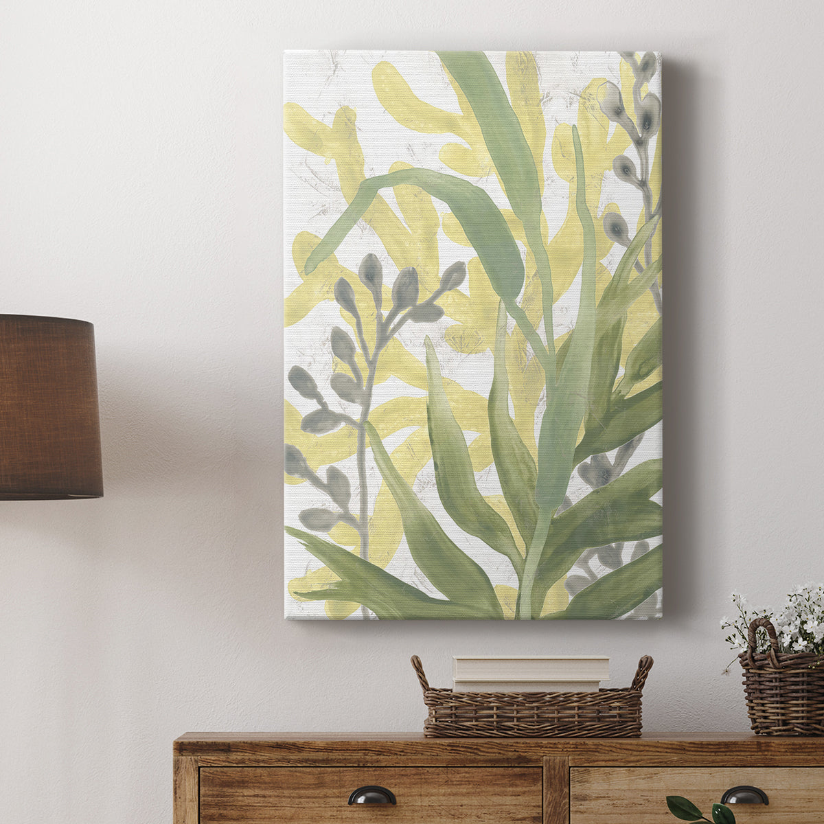 Sea Grass Fresco I - Canvas Art Print