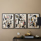 Abstract Series CLXVIII - Restickable Framed Art Set