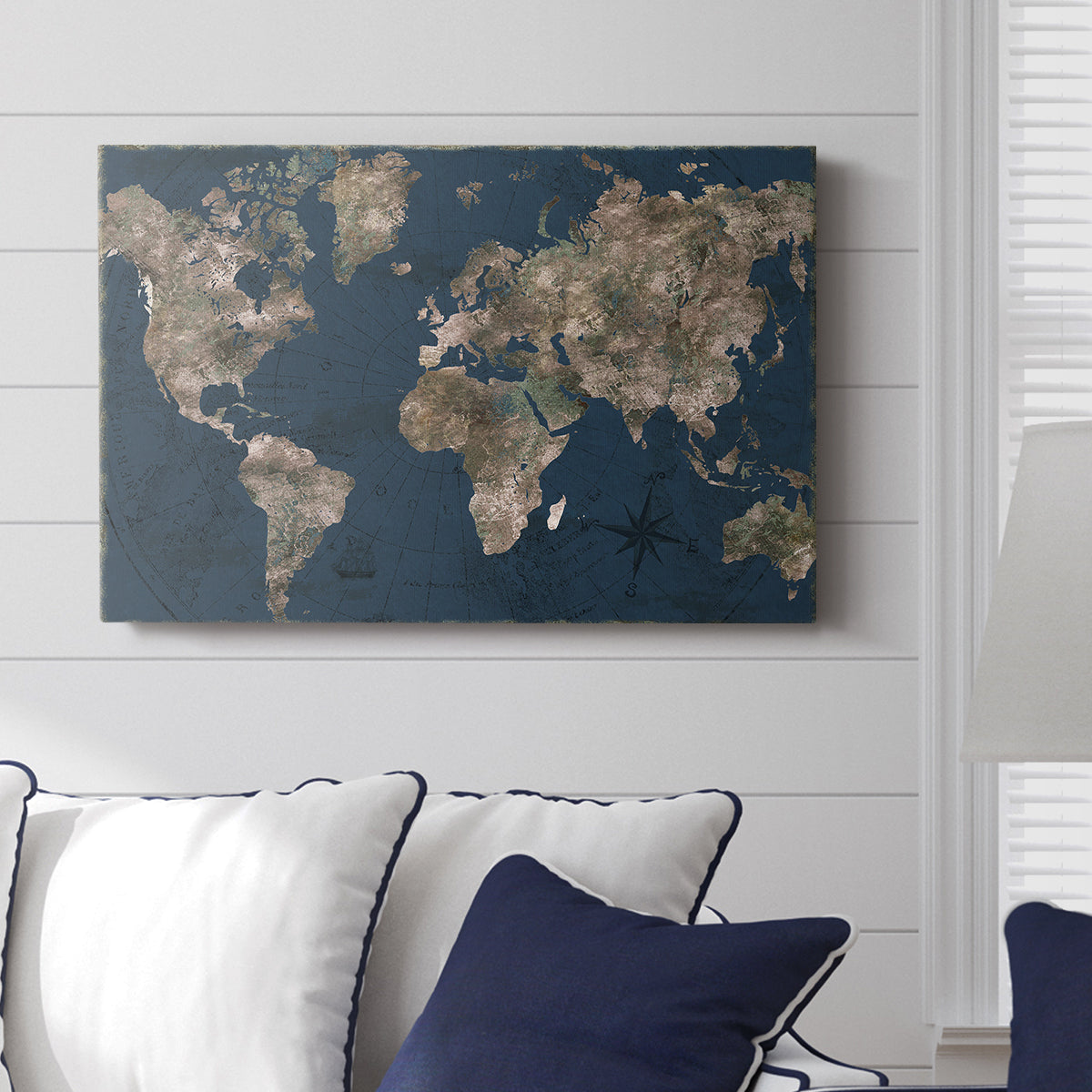 Navy Atlas - Canvas Art Print