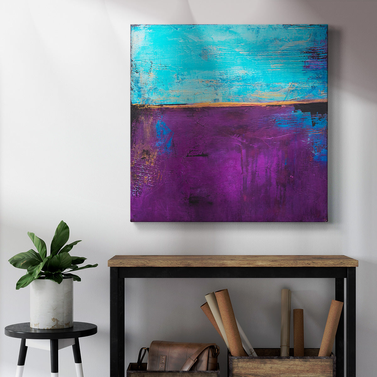 Purple Velvet - Canvas Art Print