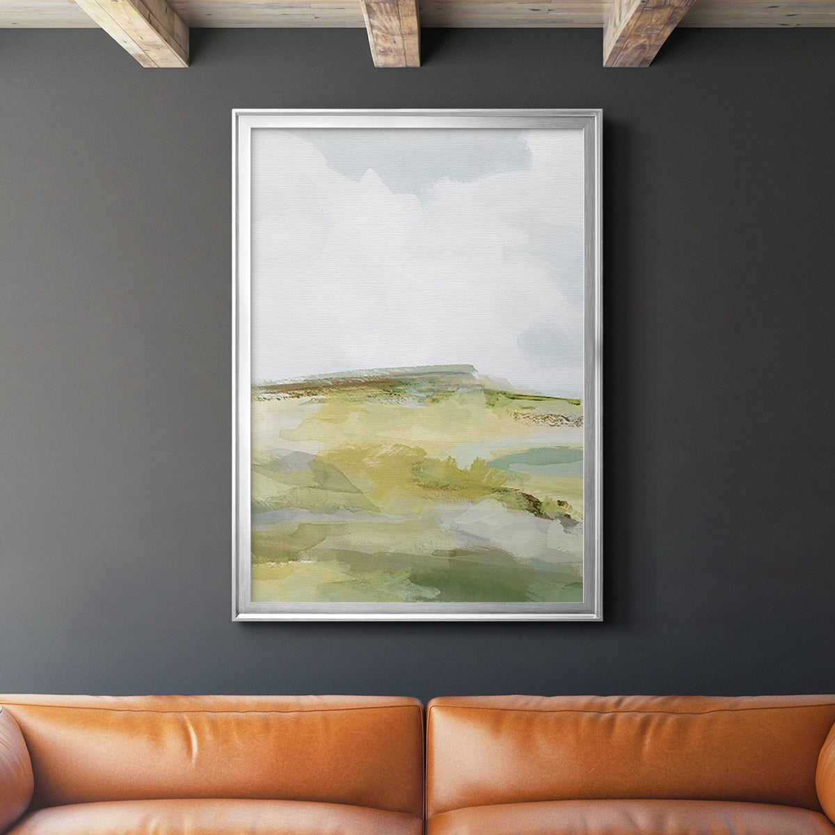 Inlet Impression I - Modern Framed Canvas Print